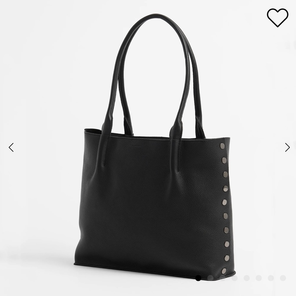 Hammitt Oliver black suede tote bag Hammitt brand purse